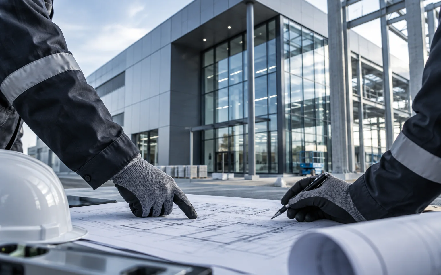 Technical planning and commercial premises assessment